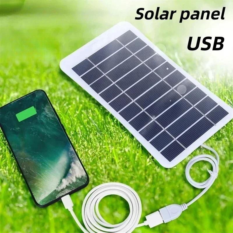 Портативное солнечное зарядное устройство с быстрой зарядкой USB-C для iPhone Samsung Power Banks Кемпинг Пеший туризм Аварийный источник питания EESBAO