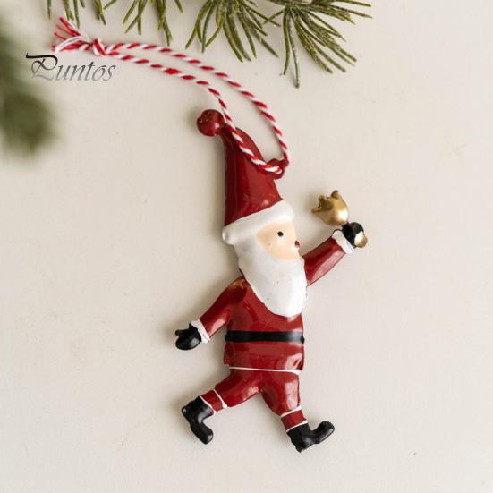 Рождественский кулон Изысканный Санта-Клаус Солдат Ангел Форма Рождественская елка Подвеска для праздничного украшения