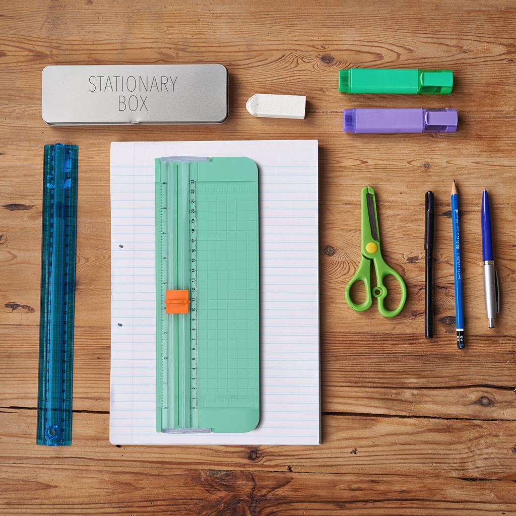 JIELISI A5 мини-портативный триммер для бумаги, резак для бумаги, 9-дюймовая длина резки для рукоделия