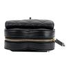 Chanel Сумка-сердце из овчины на одно плечо, кросс-боди, поясная сумка, мини, женская, черная AP2787-B08163-94305