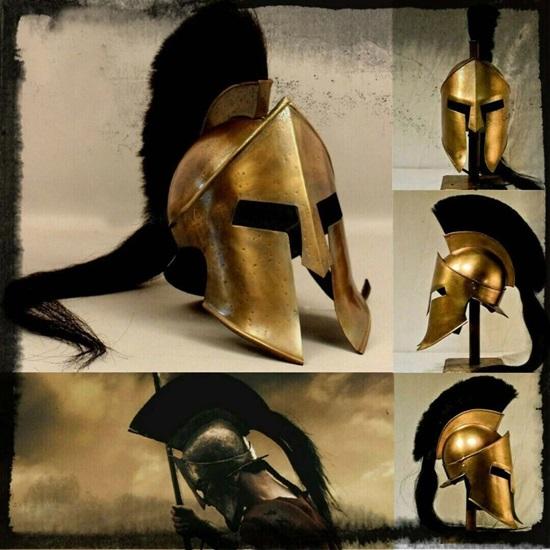 300 Spartan Helmet King Leonidas Helmet Perfect Gift for Husband, Father