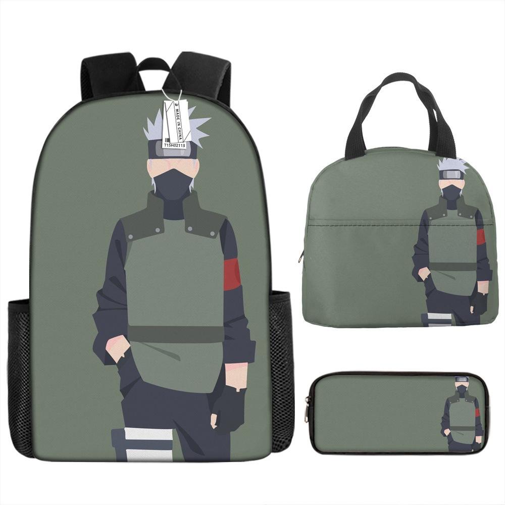 Рюкзак Наруто для учеников начальной школы 3-й 5-й 6-й класс детский рюкзак большой вместимости водоотталкивающий