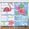 Curtain Cartoon Animal 3D Digital Printing Blackout Curtain Punching