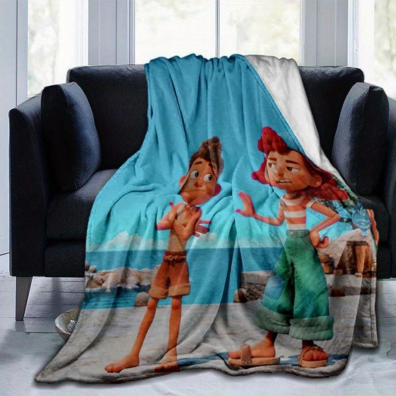 1pc, Luca & Arlo's Adventure: Soft Blanket Perfect for Home Decor, Couch Cover, Outdoor Use, Travel, Camping