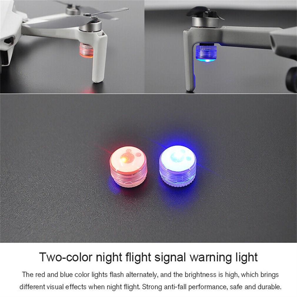 (H0826)2 шт. ночных поисковых стробоскопических предупреждающих светодиодных сигнальных фонарей для Mavic Mini