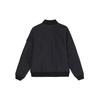 Jordan Сплошной цвет логотипа с вышитым боковым карманом и бейсбольным воротником на молнии. Мужские куртки черного цвета FB7317-010