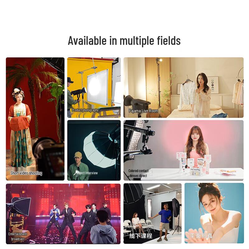 NANLITE FS-300B Bi-Color LED Video Light