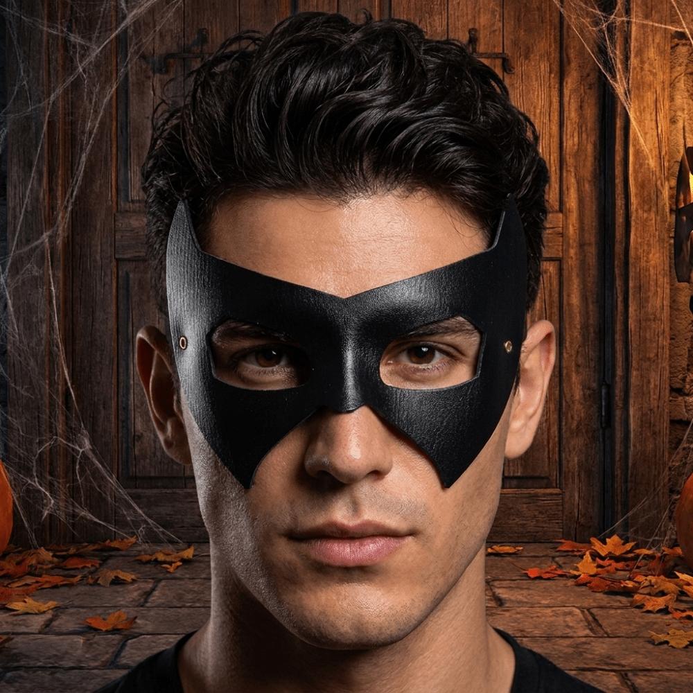 Handsome Half Face Mask Gothic Style Cosplay Mask Stage Performance Venice Mask Halloween Party