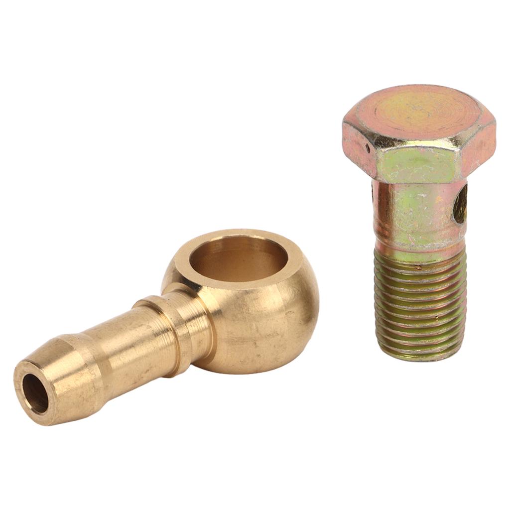 Комплект фитинга болта банджо M12 X 1,5 мм с 2 шайбами Адаптер фитинга банджо из алюминиевого сплава для тормозной системы автомобиля