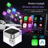 Проводной к беспроводному CarPlay бокс двойного назначения для Apple и Android Auto