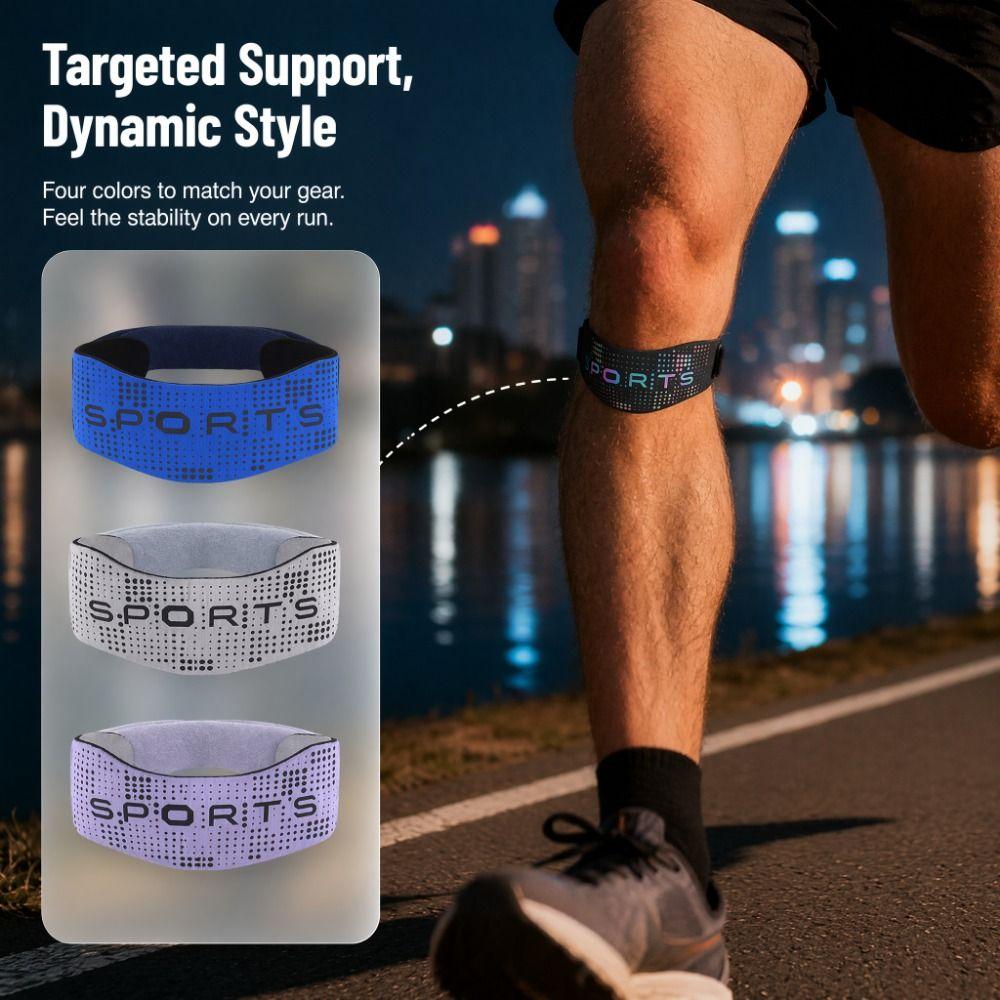 Patella Protector Knee Support Pad Shock-absorbing Knee Strap Sports Patella Brace Cycling