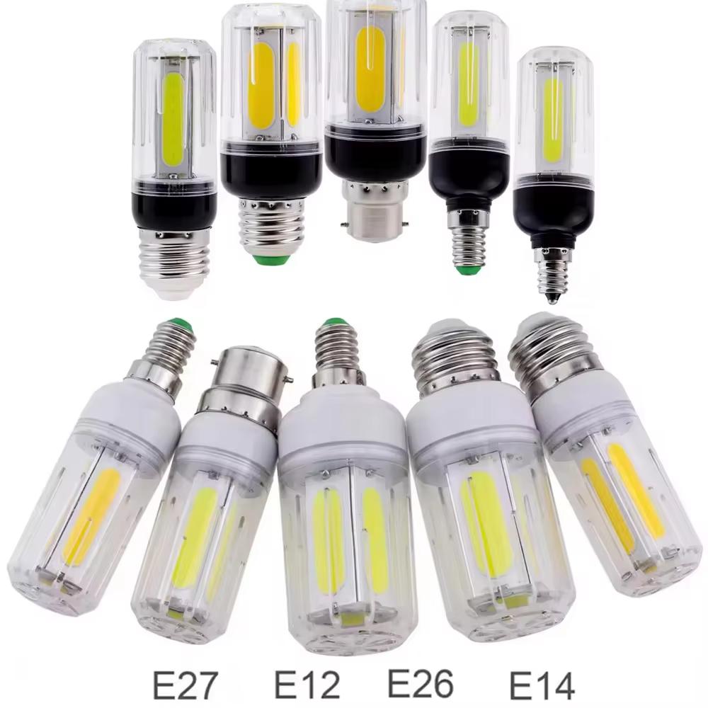 Сверхяркие 16 Вт LED COB кукурузные лампы AC 85-265 В Супер яркие домашние настольные лампы E27 E26 E14 E12 B22 Освещение для декора дома