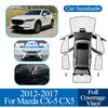Для Mazda CX-5 CX5 KE MK1 2012-2016 2017 Автомобильный солнцезащитный козырек на все окна, защита от УФ-лучей, солнцезащитная накладка на окно, защитная панель, автовизор