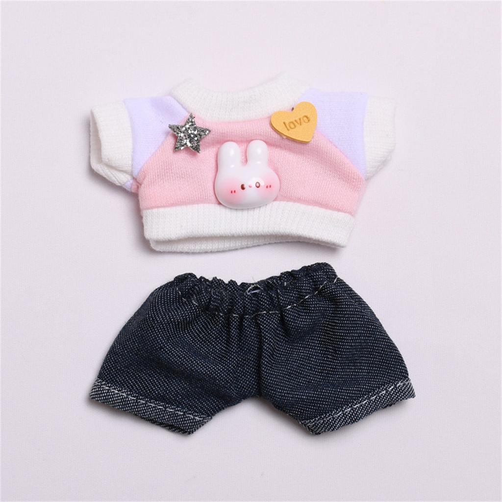 Забавная одежда для кукол, плюшевые игрушки в стиле аниме и милые аксессуары,милые куклы одежда