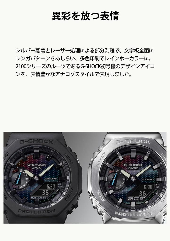 Часы Использует биопластик Черный [Casio] G-Shock [] GA-2100RW-1AJF Мужские
