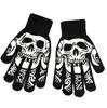 Рука Кость Хэллоуин Светящиеся Варежки Модные Аксессуары Митенки Перчатки с Полным Пальцем