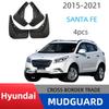 Прочные брызговики, устойчивые к царапинам, для Huatai Santa Fe 2015-2021 годов - Готовы к бездорожью