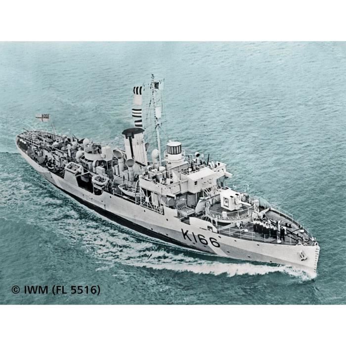 Kit maquette - revell - flower class corvette (early) - échelle 1:144 - plastique - à partir de 15 ans