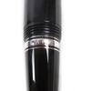 Great MONTBLANC Ballpoint pen BOHEME Cap type Black Silver Blue Gemstone mens Used
