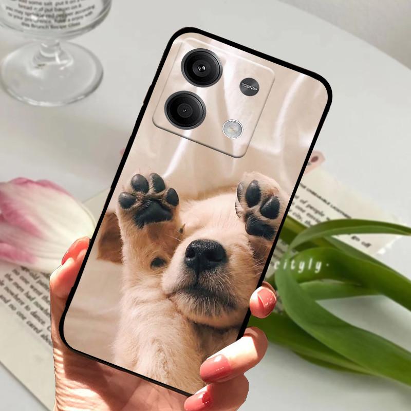 Чехол для Xiaomi Redmi Note 13 Cover Note13 Pro Задняя крышка Животные Мягкий ТПУ Силиконовый Coque для Xiomi Redmi Note 13 Pro 5G Fundas