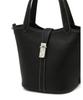 Daks Womens Accessories Black Cowhide Check Decorative Point Tote Bag S_Dcba6E154Bk