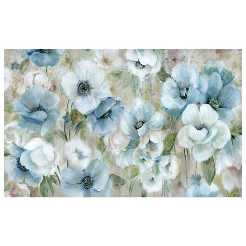 Modern Wall Art Flower Painting Living Room Abstract Water Splash Canvas Painting Wall Decoration Background Wall Decoration