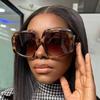 Large Square Sunglasses Fashion Retro Sunglasses Ladies Tide Glasses Big Frame Sun Glasses