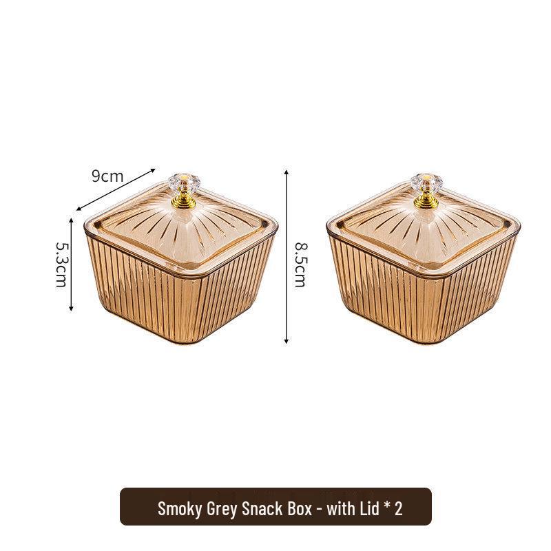 Креативная пластиковая тарелка с отделениями для закусок для гостиной или бара