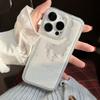 Чехол для мобильного телефона Apple 16 Snowflake Quicksand Shell Защитный чехол для iPhone 15 14 13 Прозрачный 12 Мягкий бортик 11