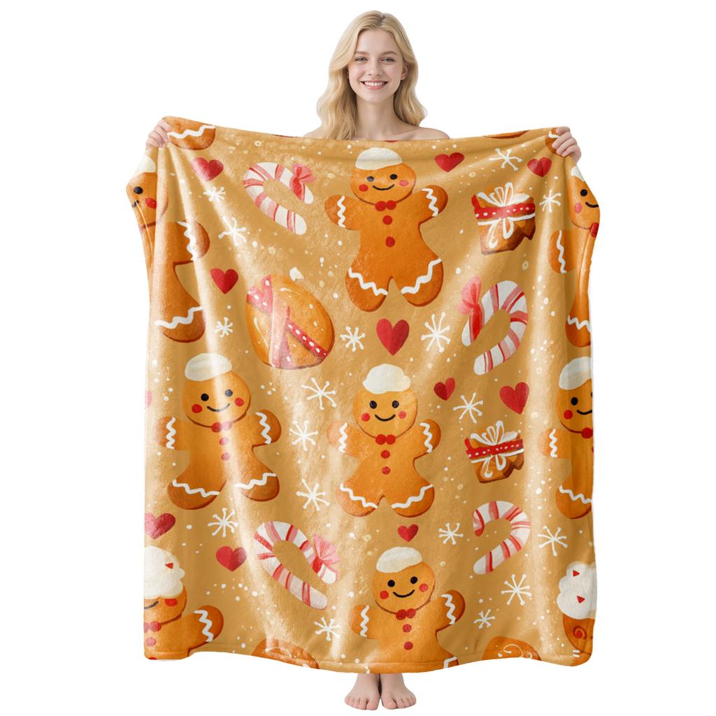 Christmas flannel blanket is universal for all seasons