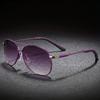 2026 New Bright Pink Metal Polarized Women'S Sunglasses Fashion Sun Protection Goggles with Free Eyeglass Cloth