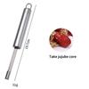 Apple Core Remover Stainless Steel Pear Fruit Vegetable Tool Core Seed Remover Cutter Seeder Slicer Knife Home Kitchen Accessory
