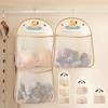 Reusable Hanging Mesh Bag Large Capacity Sock Storage Hanging Bag Portable Storage Mesh Bag