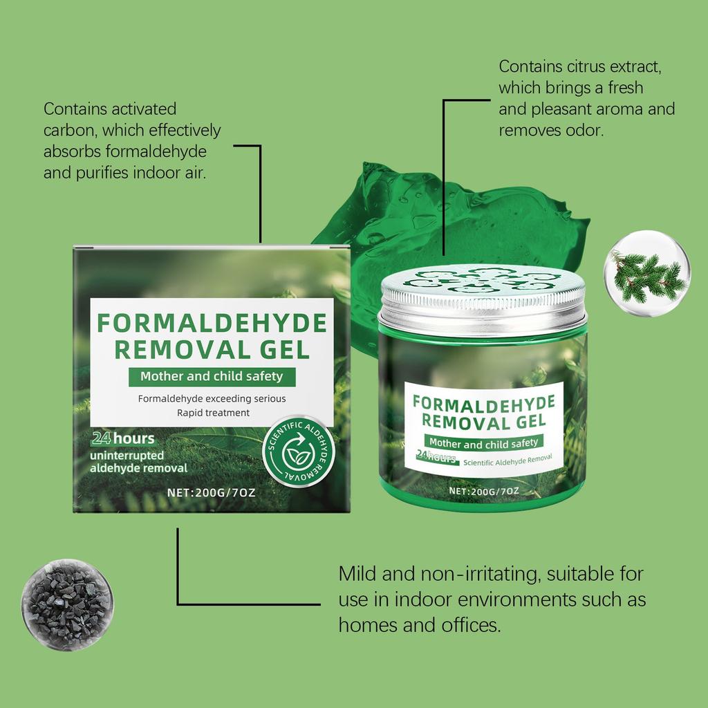 Коробка с агентом для удаления запахов New House Odor Removal Agent Purifier Deodorant Odor Removal 2ml