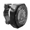 1Pcs 7/8" 1" Motorcycle Motorbike Bicycle Aluminum Alloy Luminous Handlebar Mount Clock Watch Thermometer Gauge