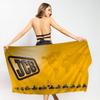 J-JCB Микрофибровое одеяло Быстросохнущие пляжные полотенца Большой размер с принтом Супервпитывающее полотенце-одеяло для бассейна