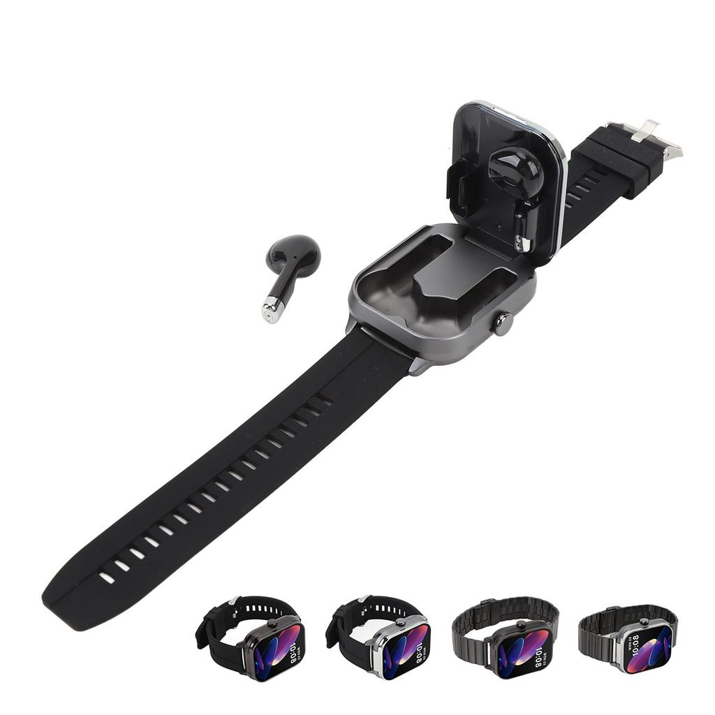 2.01-дюймовые TFT-умные часы с наушниками 2 в 1 NFC умные спортивные часы поддержка беспроводных Bluetooth-наушников