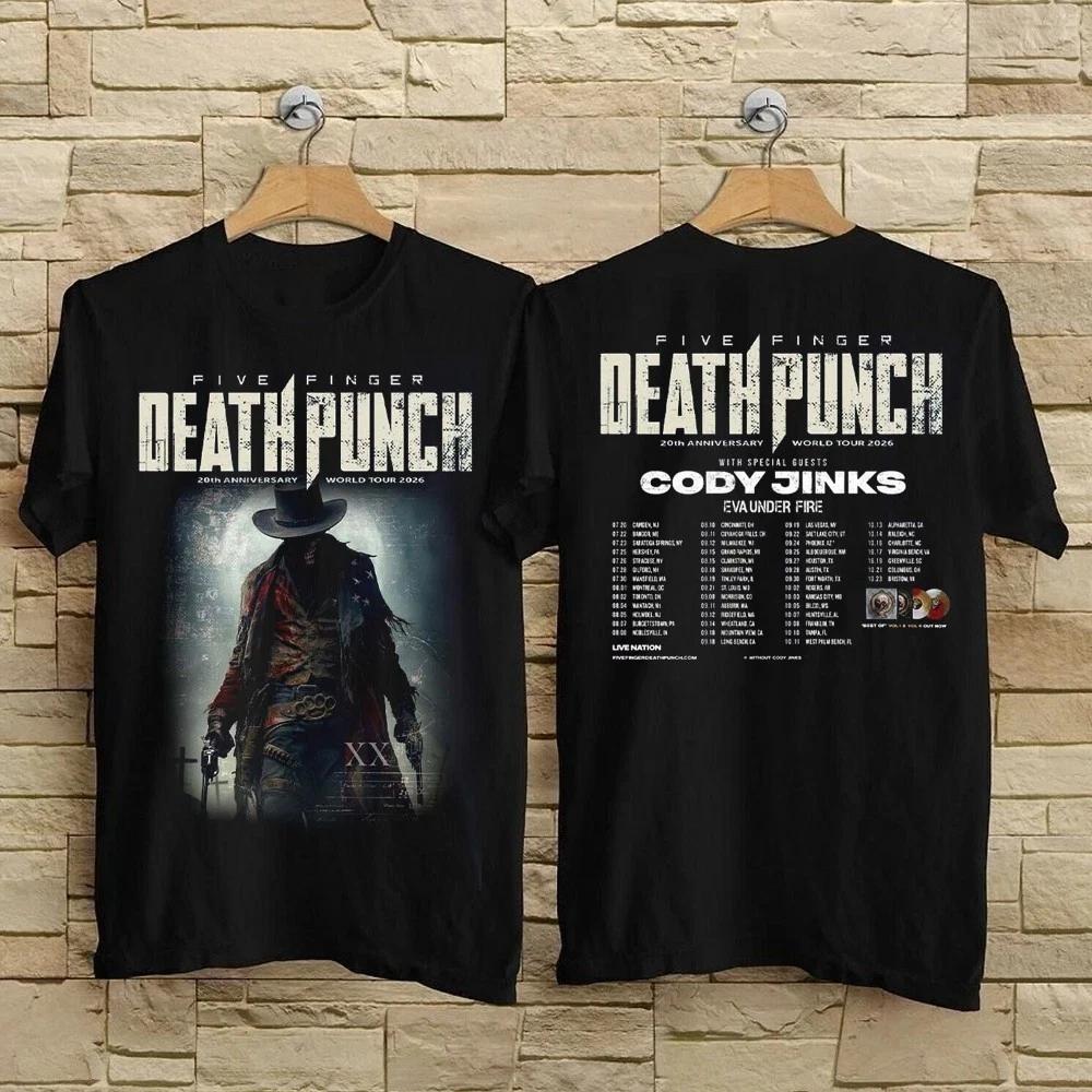 Горячий Мировой Тур 20-летия Five Finger Death Punch 2026