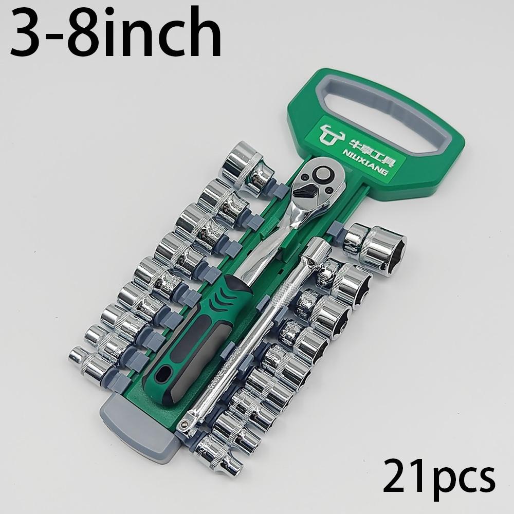 Инструмент Гаечный ключ Накидной Механик 1/2" Автомобильный Торцевой 1/4" 3/8" Инструменты Ремонт Трещотка Набор Ручной Гараж Мастерская Автомобильный