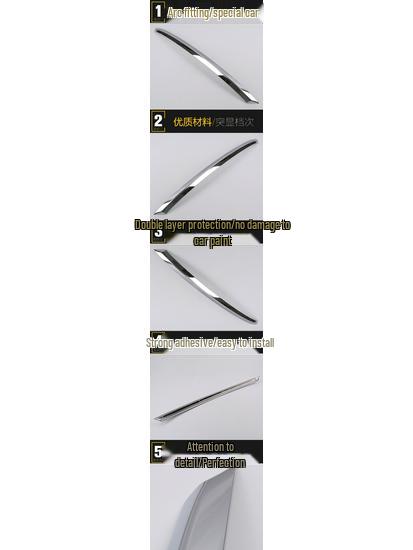 Накладка заднего бампера Camry: Устойчивый к царапинам, ударопрочный, подходит для 15 моделей