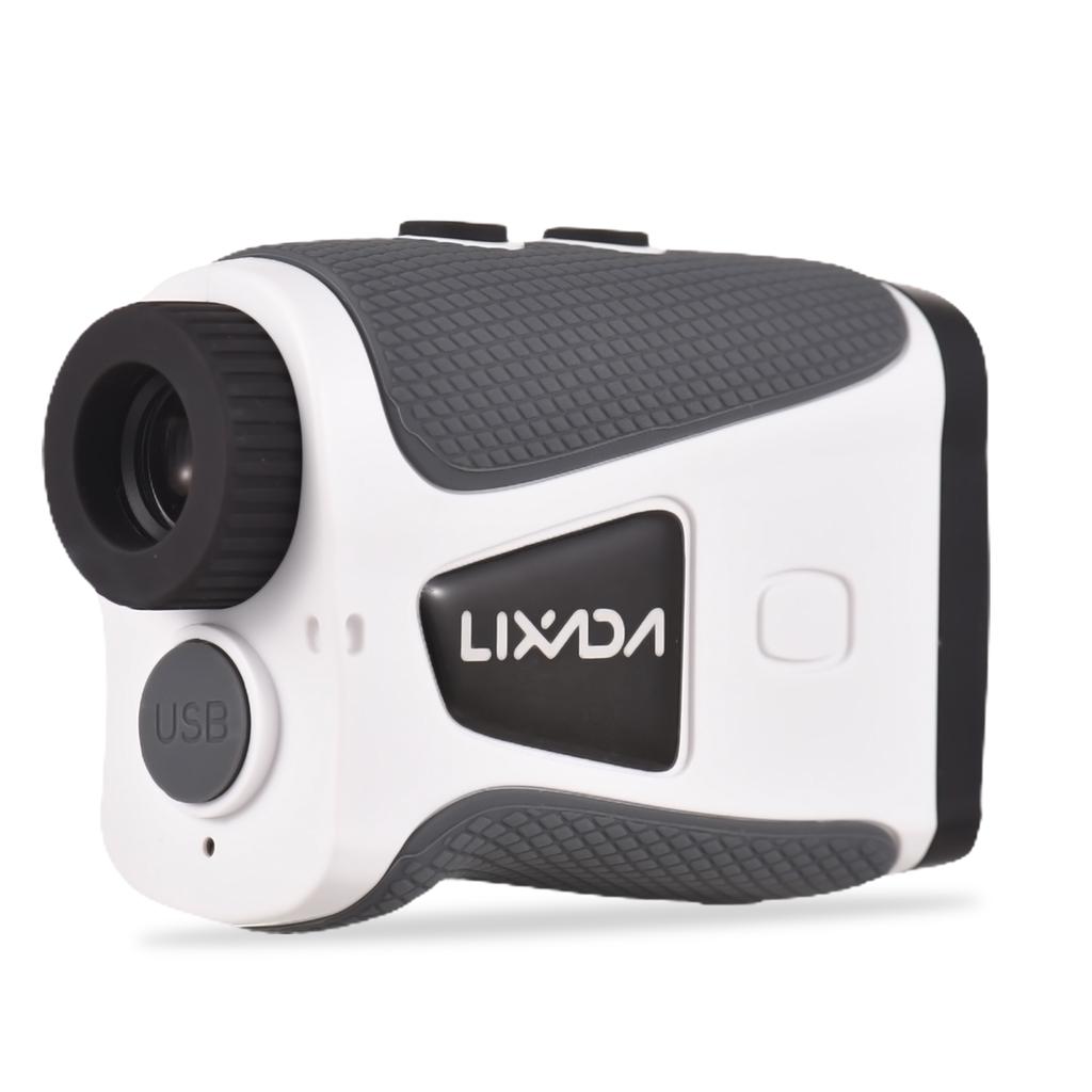 Golf Rangefinder With Slope Telescope 6x LCD 905nm Laser Type C Straight-line Horizontal Vrtical