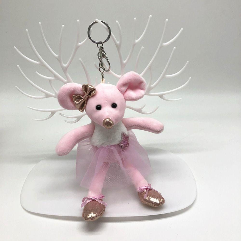 Sleeping Dressing Mouse Dolls Home Decor Stuffed Mouse Girls Toy Ballet Mouse Plush Kids Toys
