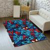 1pc Spider-Man Pattern Area Rug Soft Flannel Floor Mat for Living Room,Office,Bedroom and Carpet,Sofa Coffee Table Floor Mat