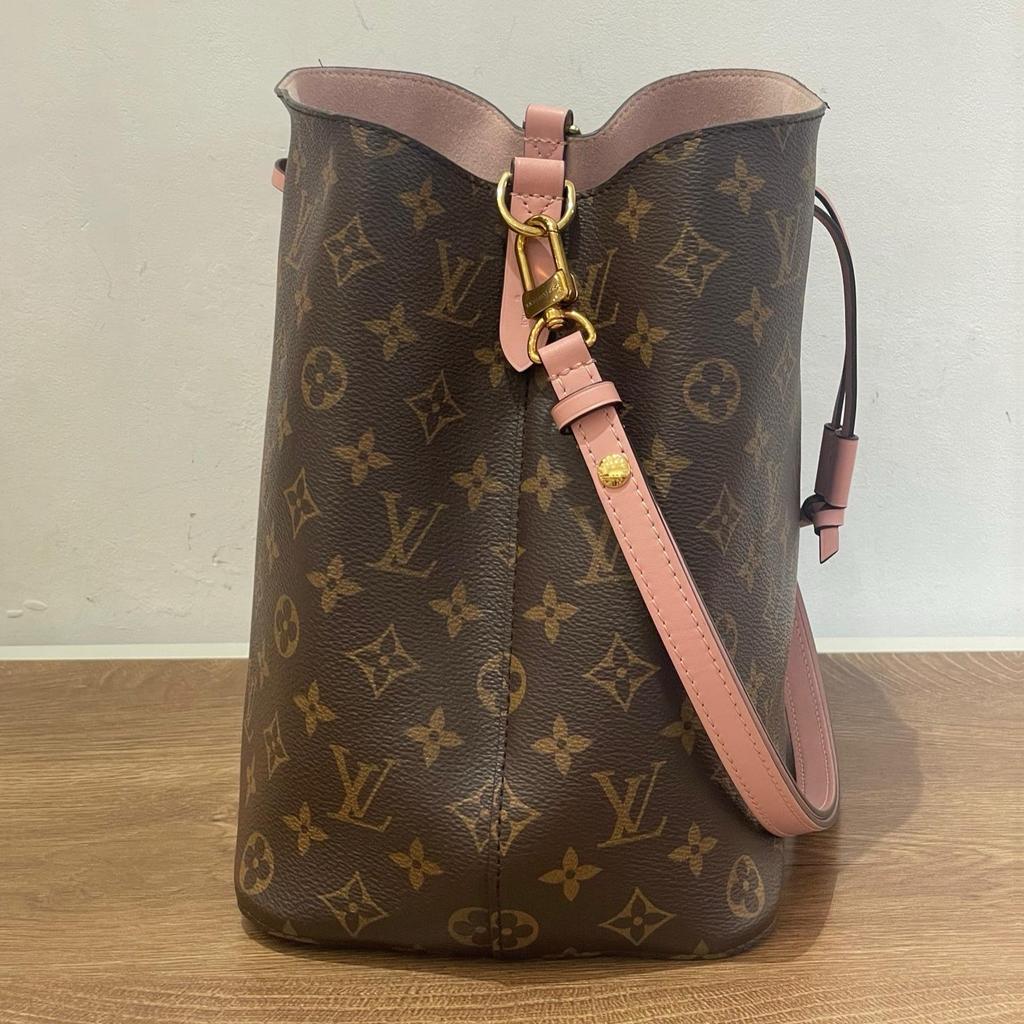 [Pre-Owned] Noe Monogram Coated Canvas And Leather Bucket Bag - Good #QH07DL