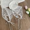 Retro Lace Triangular Headscarf Embroidered Lace Hair Band For Women Girls Trendy Triangle Short Skirt Half Skirt Butt Curtain