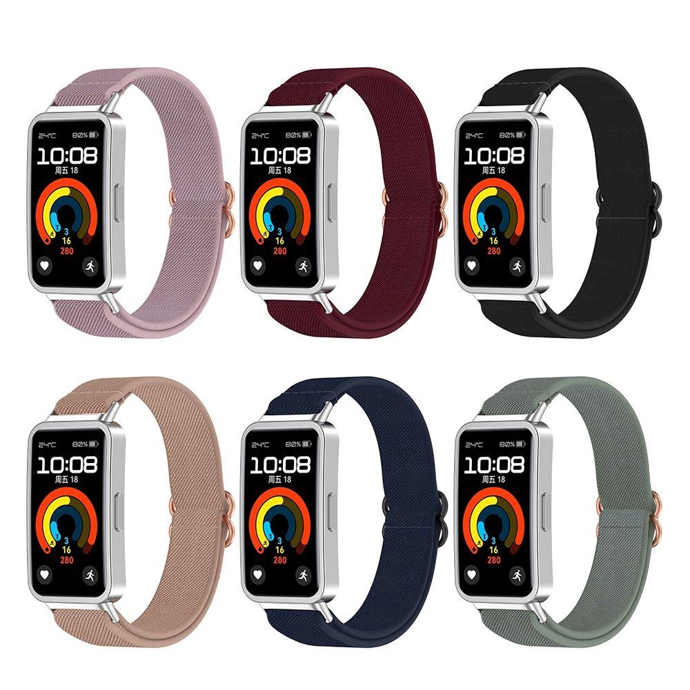 Сменный ремешок-петля, регулируемый браслет для умных часов Huawei Band 10/9/8, аксессуары