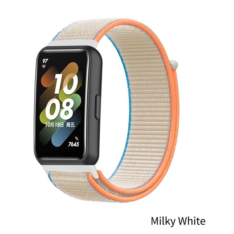 High-quality Nylon Strap for Huawei Band 7/ Band7 Sport Woven Band Bracelet Replacement Wristband Smart Watch Accessories