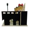 Sankei Studio Ghibli мини Служба доставки Прибытие в Корико Бумажная модель Кики Немасштабный MP07-82
