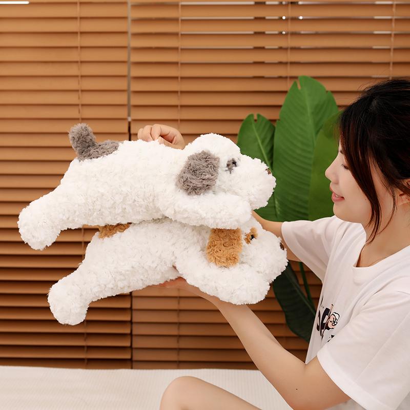 40-120 см Высококачественная плюшевая кукла-подушка для собак Супер мягкая длинная плюшевая игрушка для собак Украшение для дома для мальчиков и девочек Умиротворяющая игрушка
