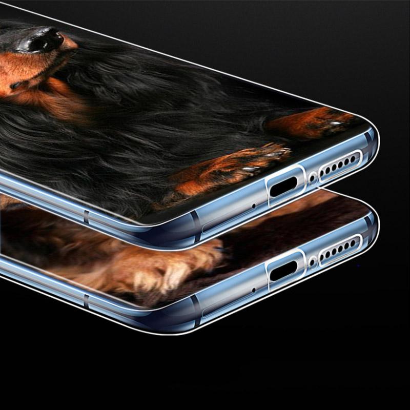 Мягкий силиконовый чехол из ТПУ для собаки такса доберман для Xiaomi Mi Note 11 10T 10 9 9T SE 8 Lite Pro Ultra 5G чехол для телефона